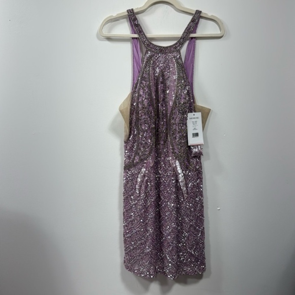 Sherri Hill Lilac Dress Size 14